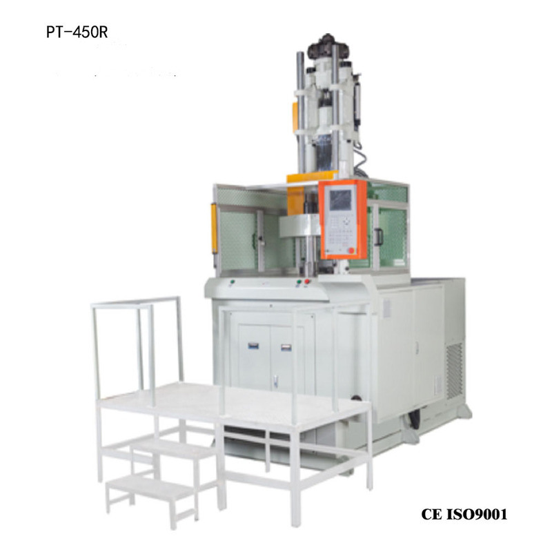 Вертикальная высокоэффективная вращающаяся вертикальная пластиковая инжекционная литья